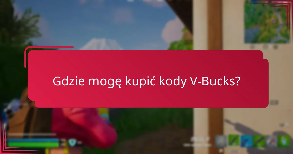 Jak wprowadzić kody V-Bucks na konsolach?