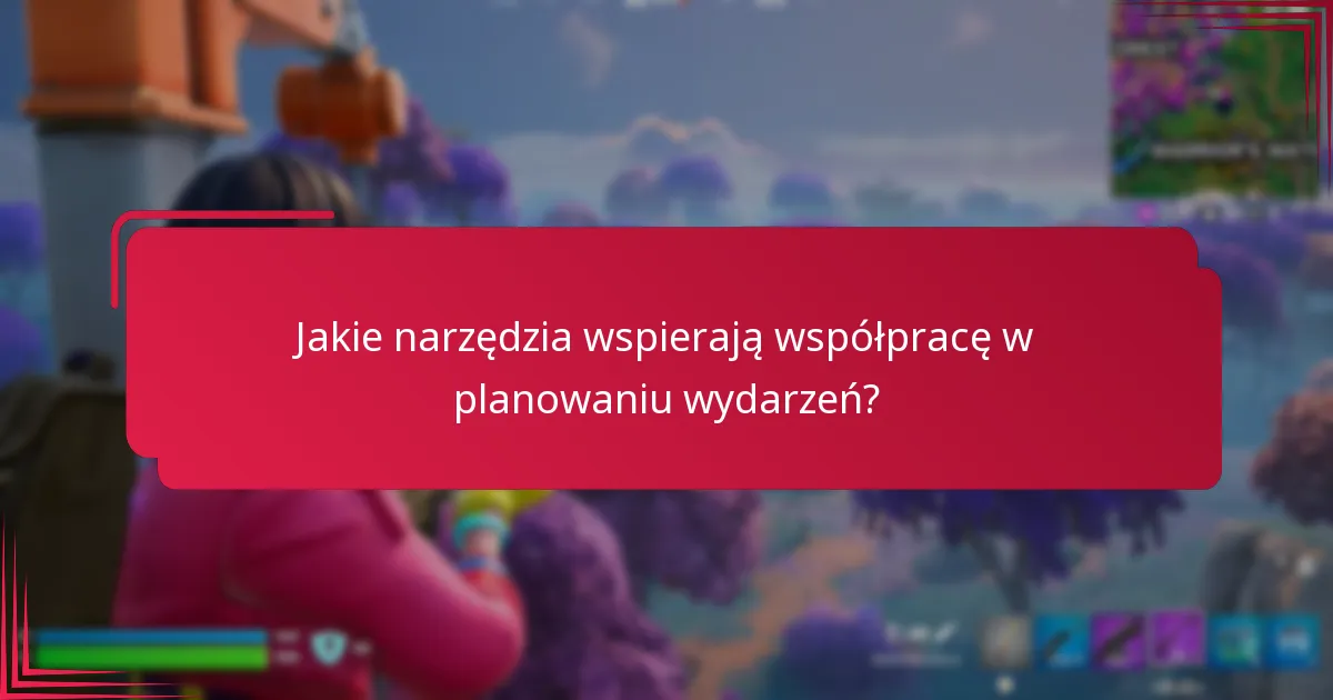 Jak różne strategie współpracy porównują się w planowaniu wydarzeń?